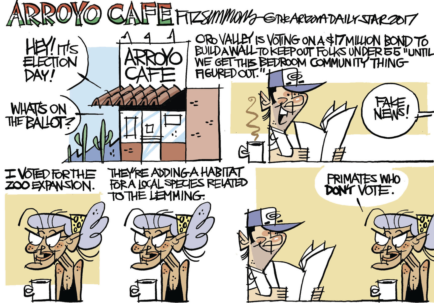 Daily Fitz Cartoon: Vote